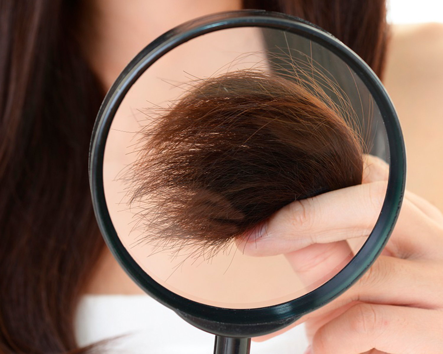 Test de porosidad del pelo