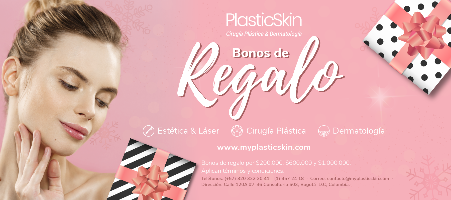 Bonos de regalo PlasticSkin